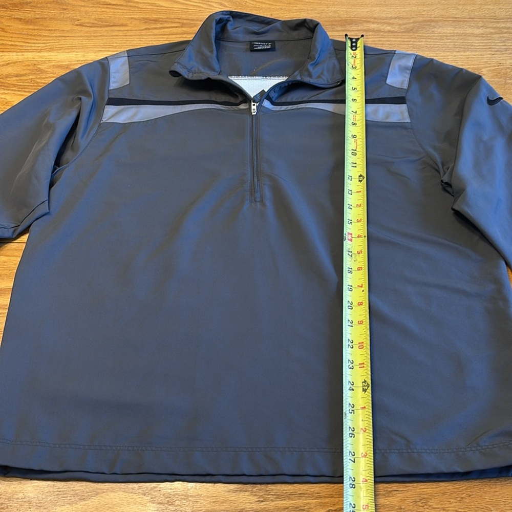 Nike Men’s Golf Windbreaker Pullover 1/2 Front Zipper - Picture 2 of 8